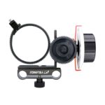 Cámara YELANGU F0 Follow Focus con cinturón de anillo de engranaje para cámaras Canon/Nikon/video/cámaras DSLR, F0 (Orange) - Imagen 2