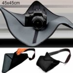 Bolsa de neopreno a prueba de golpes Manta mágica para lentes de cámara Canon / Nikon / Sony, Tamaño: 45 x 45 cm