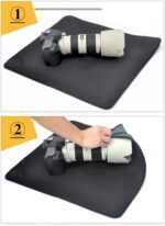 Bolsa de neopreno a prueba de golpes Manta mágica para lentes de cámara Canon / Nikon / Sony, Tamaño: 45 x 45 cm - Imagen 5