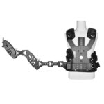 YELANGU B200-C1 Chaleco estabilizador de brazo dual que absorbe los golpes Sistema de soporte de cámara para cámaras de video digitales DSLR y DV, B200-C1