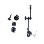 Fricción ajustable de 11 pulgadas articulando el brazo mágico + clips de garras grandes
