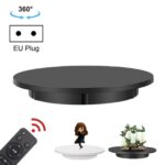 Placa giratoria eléctrica giratoria de 60 cm con soporte de exhibición, carga: 100 kg, alimentación enchufable, enchufe de la UE, 60cm, EU Plug