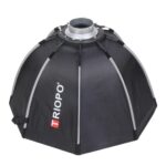 TRIOPO K2-90 90cm Speedlite Flash Octágono Softbox parabólico Difusor de montaje Bowens, K2-90 - Imagen 2