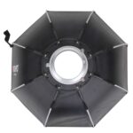 TRIOPO K2-120 120cm Speedlite Flash Octágono Softbox parabólico Difusor de montaje Bowens, K2-120 - Imagen 3