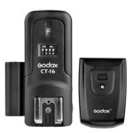 Conjunto de transmisor + receptor de disparo de flash Godox CT-16 - Imagen 2