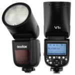 Flash Speedlite TTL de cabeza redonda Godox V1C para Canon, V1C for Canon