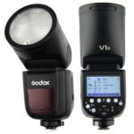 Flash Speedlite TTL de cabeza redonda Godox V1O para Olympus, V1O for Olympus
