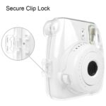 Funda protectora de cristal con correa para FUJIFILM instax mini 9 / mini 8+ / mini 8, For FUJIFILM instax mini 9 - Imagen 5