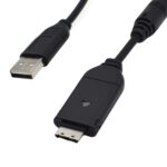 10 PCS Cable de datos de carga USB para Samsung WB5000 / 5500 / ES10, Longitud: 0.5m con anillo magnético - Imagen 2