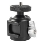 Adaptador de trípode de zapata fría de aleación de aluminio BEXIN HK25 con cabezal esférico, HK25