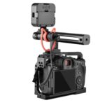 YELANGU C22 YLG0334B Estabilizador de jaula para cámara de vídeo con mango para Canon EOS R5/R6, YLG0334B - Imagen 4