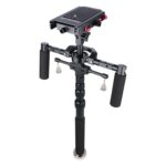 YELANGU S300 Equipo multifuncional 4 en 1 + Equipo de hombro de mano doble + Monopié + Estabilizador para cámaras / cámaras SLR, Rango de altura: 63 cm-170 cm, YELANGU S300 - Imagen 2