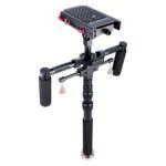 YELANGU S300 Equipo multifuncional 4 en 1 + Equipo de hombro de mano doble + Monopié + Estabilizador para cámaras / cámaras SLR, Rango de altura: 63 cm-170 cm, YELANGU S300 - Imagen 3