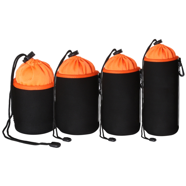 DCA1791E.jpg Bolsa de lente de cámara SLR 4 en 1, bolsa de lente Micro individual, bolsa interior de bilis, funda protectora impermeable más terciopelo grueso, 4 in 1 - Imagen 1