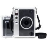 Funda protectora de cristal con correa para FUJIFILM Instax mini EVO, For FUJIFILM Instax mini EVO