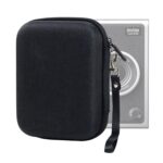 Bolsa de almacenamiento con estuche rígido para FUJIFILM Instax mini EVO, Fabric Pattern Black