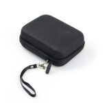 Bolsa de almacenamiento con estuche rígido para FUJIFILM Instax mini EVO, Fabric Pattern Black - Imagen 3