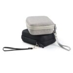Bolsa de almacenamiento con estuche rígido para FUJIFILM Instax mini EVO, Fabric Pattern Black - Imagen 5