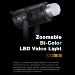 Godox AD600 Pro 200W 2800-6500K Luz de vídeo LED bicolor - Imagen 4