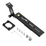 BEXIN VR-220 Placa de liberación rápida extendida de aleación de aluminio de 220 mm de longitud para Manfrotto / Sachtler, VR-220 - Imagen 2