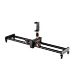 Yelangu L60E 60cm Slide Rail Track + L4 Video de 3 ruedas Dolly con PC142 Phone Clamp & Ballhead - Imagen 2