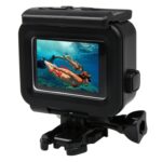 2 en 1 para cubierta trasera de pantalla táctil GoPro HERO5 + funda protectora impermeable de 45 m (no es necesario desmontar la lente cuando está instalada) con hebilla de montaje básico y tornillo de avance, No Need to Disassemble Lens - Imagen 4