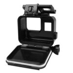 2 en 1 para cubierta trasera de pantalla táctil GoPro HERO5 + funda protectora impermeable de 45 m (no es necesario desmontar la lente cuando está instalada) con hebilla de montaje básico y tornillo de avance, No Need to Disassemble Lens - Imagen 5