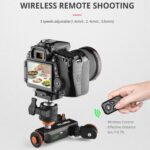 Yelangu L4x Camera Wheel Dolly + PC141 Suxba del teléfono con control remoto: 3 kg - Imagen 4