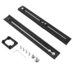 BEXIN VR-380L Placa de liberación rápida extendida de aleación de aluminio de 380 mm de longitud para Manfrotto / Sachtler