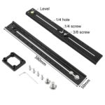 BEXIN VR-380L Placa de liberación rápida extendida de aleación de aluminio de 380 mm de longitud para Manfrotto / Sachtler - Imagen 2