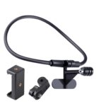 Tenedor portátil perezoso de la cámara del teléfono del cuello con las manos libres con la abrazadera del teléfono, versión extendida, Neck Holder C