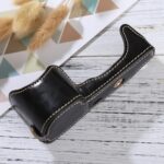 Base de media funda para cámara de cuero PU con rosca de 1/4 de pulgada para Sony Alpha 6100 / A6100, For Sony Alpha 6100 / A6100 - Imagen 4