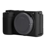Para Sony ZV-E10 Funda protectora de silicona suave, For Sony ZV-E10