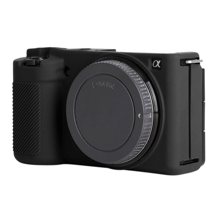 DCA2020B.jpg Para Sony ZV-E10 Funda protectora de silicona suave, For Sony ZV-E10 - Imagen 1