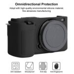 Para Sony ZV-E10 Funda protectora de silicona suave, For Sony ZV-E10 - Imagen 4