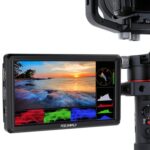 FEELWORLD FW568 V3 Monitor de campo de cámara DSLR 3D LUT de 6 pulgadas, IPS Full HD 1920 x 1152, compatible con brazo de inclinación de salida de entrada HDMI