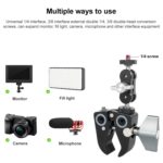 BEXIN WN-40 C-Type Universal Desk Magic Mount Claws Clip - Imagen 5
