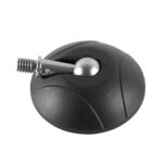 BEXIN GSF68-S Trípode 3/8 pulgadas Puntas de pie de acero inoxidable Almohadilla de pie de plástico - Imagen 3