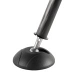 BEXIN GSF68-S Trípode 3/8 pulgadas Puntas de pie de acero inoxidable Almohadilla de pie de plástico - Imagen 5
