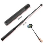 BEXIN P275A Extensor de barra de extensión de aleación de aluminio Selfie Stick Extender, Longitud: 19cm-73cm - Imagen 3