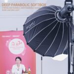 FEELWORLD FSP90 Difusor de liberación rápida parabólico Softbox de 90 cm con soporte Bowens, FSP90 90cm - Imagen 2