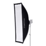 FEELWORLD FSR120 30x120cm Caja de luz rectangular Difusor de montaje Bowens de liberación rápida