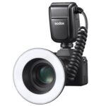 Flash anular macro Godox MF-R76C TTL para Canon