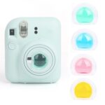 Para Fujifilm Instax mini 12 4 en 1 Jelly Filtro de cámara de cuatro colores