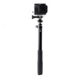 Trípode plegable con agarre de 30 a 93 cm, palo de selfie multifuncional, monopié para GoPro, Insta360, DJI y otras cámaras de acción y teléfonos