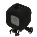 Juego de parabrisas con reducción de ruido del viento de espuma de esponja para GoPro HERO5 Session /HERO4 Session, For GoPro HERO 5/4 Session