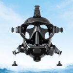 Deportes acuáticos Buceo Máscara de snorkel Gafas de natación para GoPro, Insta360, DJI y otras cámaras de acción