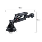 Brazo amortiguador de impactos con ventosa para cámara de acción STARTRC, Suction Cup Absorbing Arm - Imagen 3