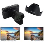 XF 18-55 Lens Hood Shade for FUJIFILM XF 18-55mm f2.8-4 R OIS / XF 14MM F2.8 lens, XF 18-55 - Imagen 5