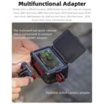 Para DJI Osmo Action 5 Pro / 4 / 3 Sunnylife Estuche protector Marco Adaptador de montaje Carcasa de parasol, For DJI Osmo Action 5 Pro / 4 / 3 - Imagen 5